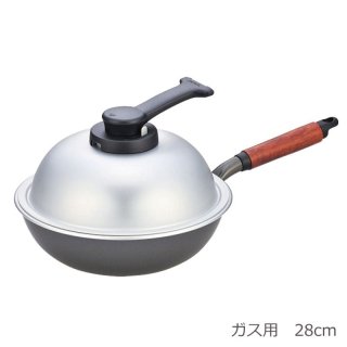 日本製 ウー ウェンパン プラス Ih対応 28cm ウーウェンパン フライパン 蒸し器 Ikesho