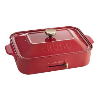 BRUNO（ブルーノ） ホットプレート グランデサイズ 3〜4人用 レッド 