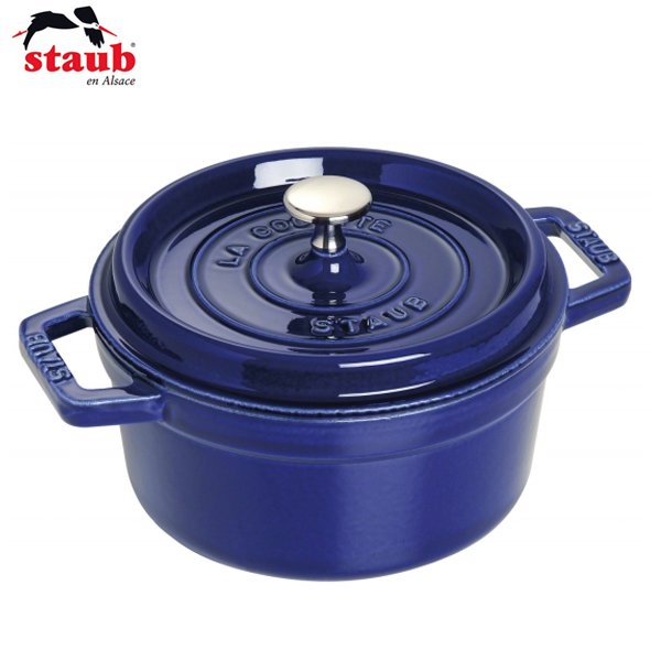 ご予約】 Staub ストウブ ピコ ココットラウンド 22cm グラン