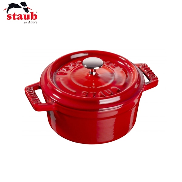 IKESHOキッチン用品のオンラインストア【ご予約】 Staub ストウブ ピコ ココットラウンド 10cm チェリーレッド ※:  鍋・フライパン・魚焼き調理用品、キッチン用品を販売しています。