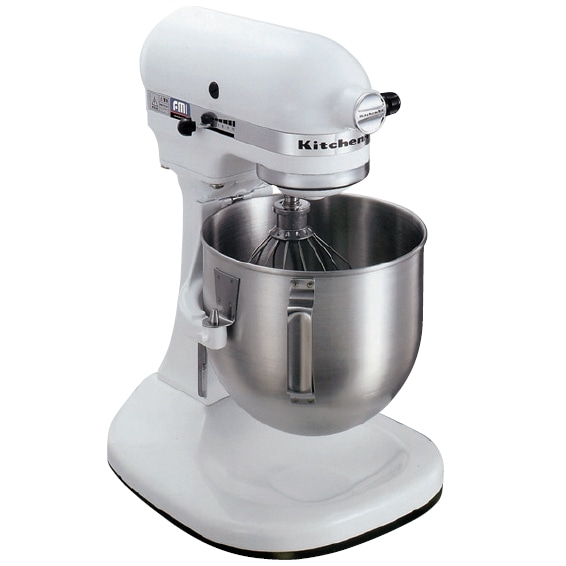 【廃番】KitchenAid　キッチンエイド　スタンドミキサー　KSM5WH　ホワイト　[業務向け]