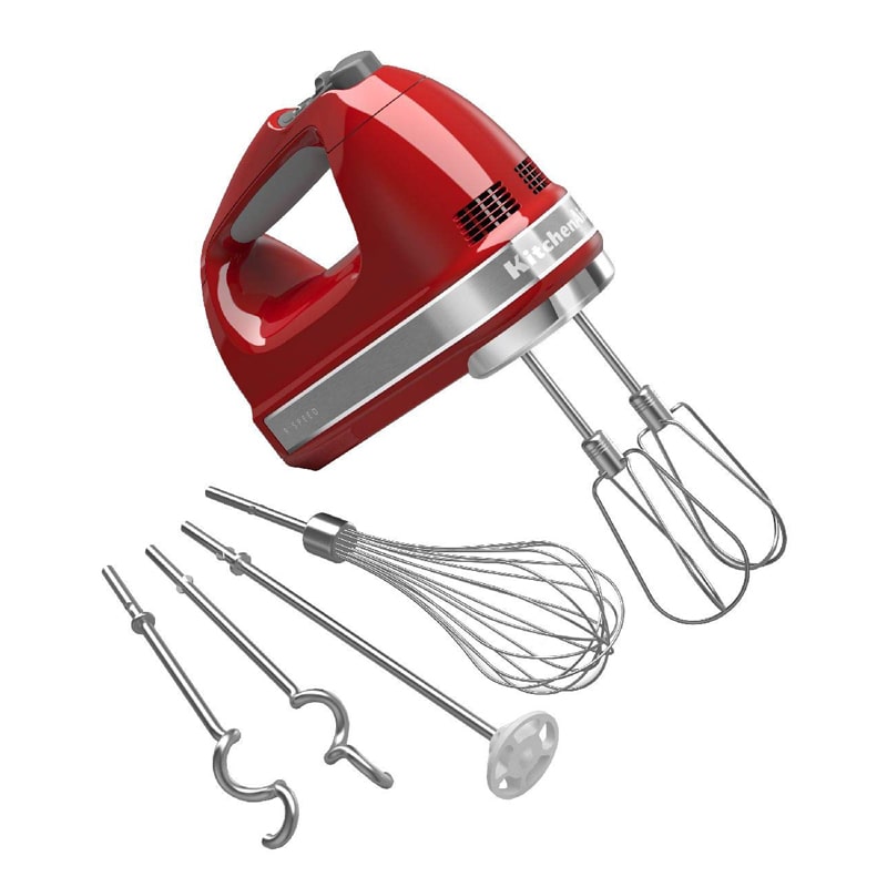 KitchenAid　キッチンエイド　ハンドミキサー レッド