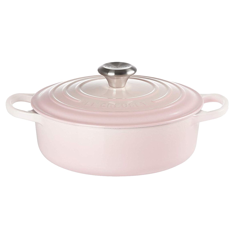 LE CREUSET　ル・クルーゼ　ココットジャポネーズ　24cm シェルピンク　※