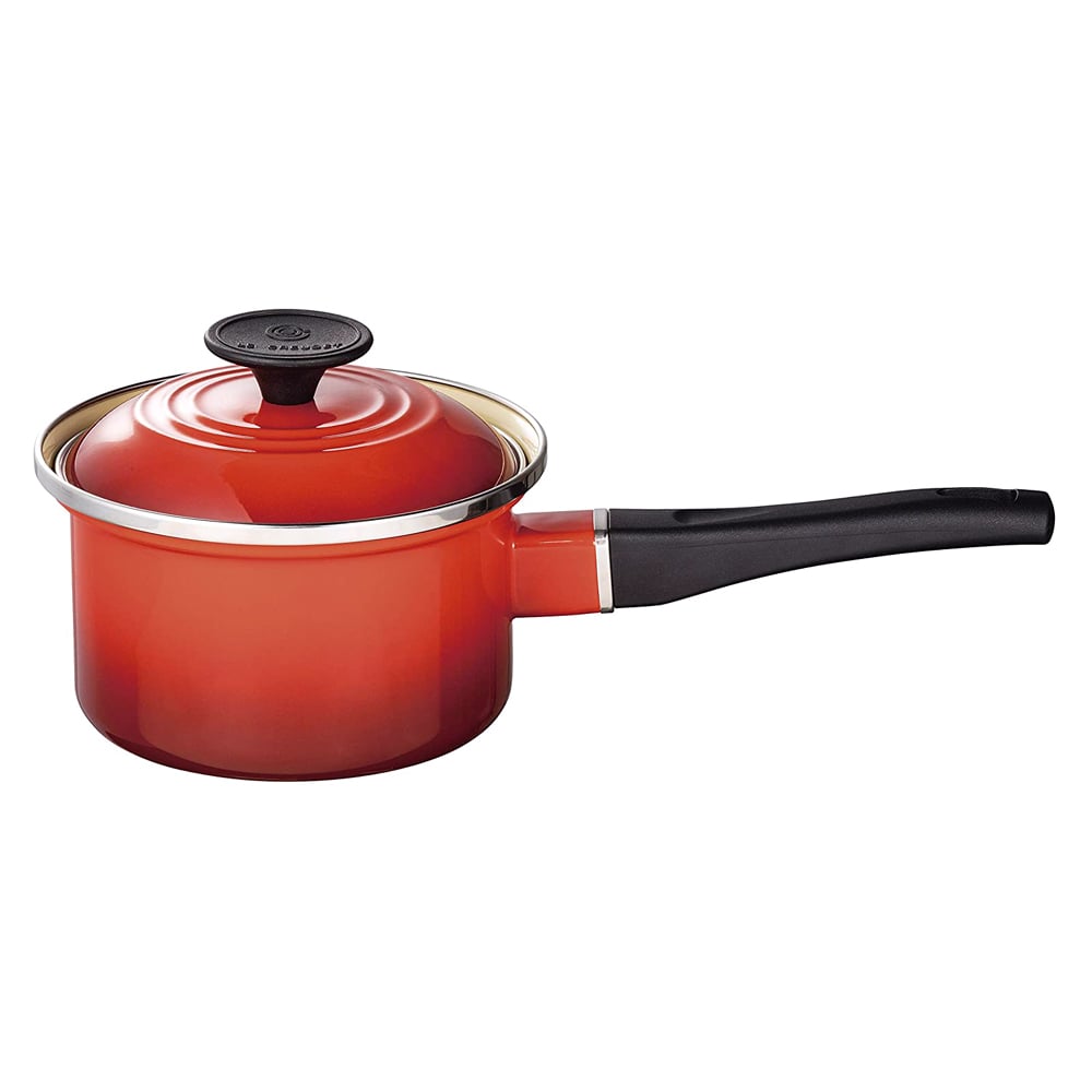 LE CREUSET　ル・クルーゼ　EOSソースパン　14cm　チェリーレッド 　※