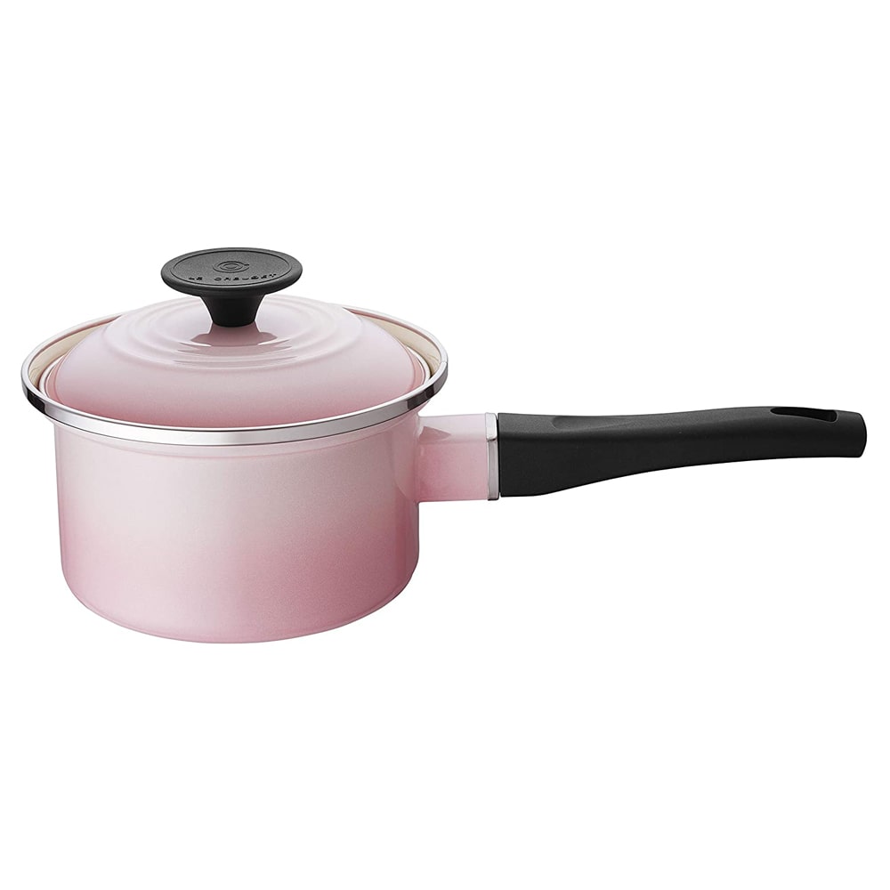 LE CREUSET　ル・クルーゼ　EOSソースパン　14cm　シェルピンク 　※