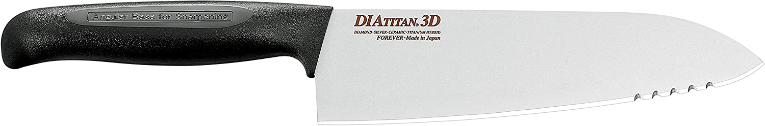 フォーエバー 日本製 ダイアチタン3D包丁 160MM 【アウトレット】