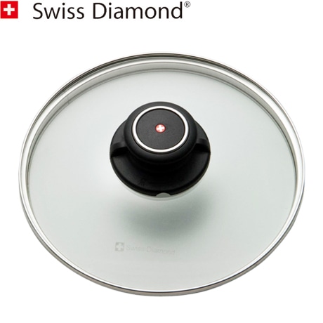 SwiSS DiaMond　スイスダイヤモンド　ガラス蓋　20cm　C-20　C20SD　【アウトレット】