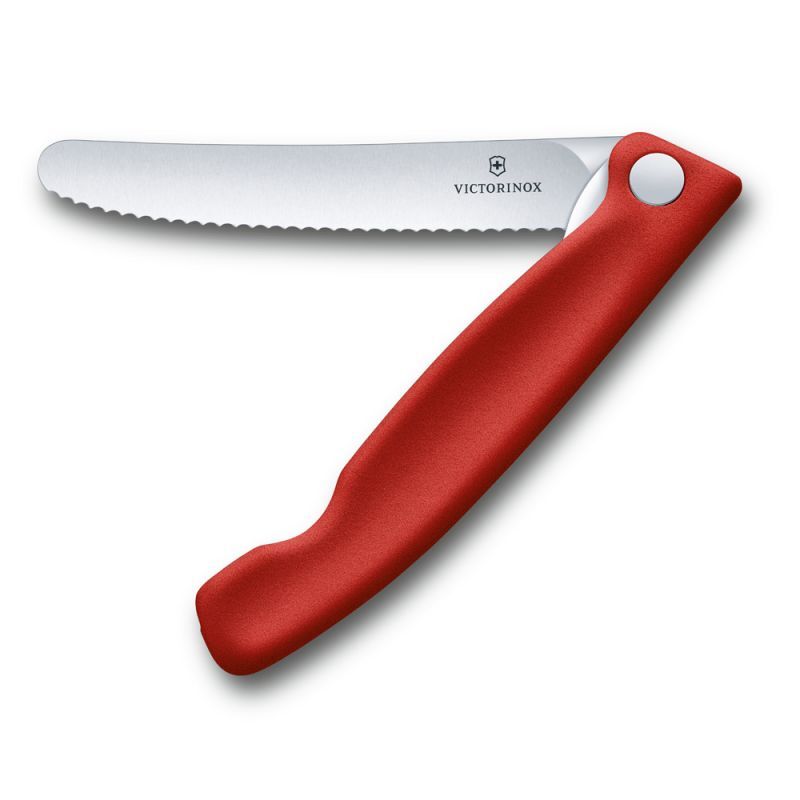 Victorinox　ビクトリノックス　折り畳み式パーリングナイフ　レッド　〔メール便OK〕