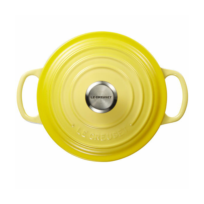 Le Creuset ル クルーゼ ルクルーゼ ココット ロンド ２０ｃｍ ソレイユ Ikesho